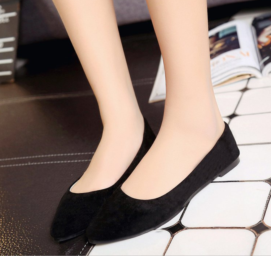 Scoop shoes black flat shoes - Image 2