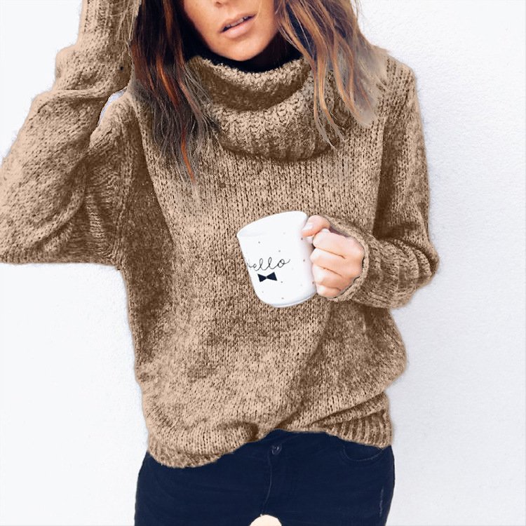 Long Sleeve Turtleneck Pullover - Image 22