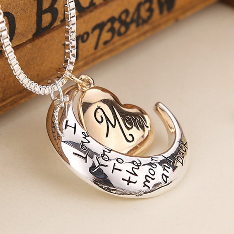 European and American fashion jewelry love pendant - Image 2