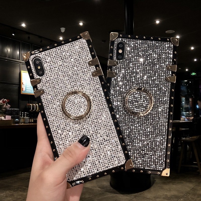 Metal Bracket Square Mobile Phone Protective Case - Image 2