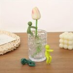 Cross-border Plant Figurine Plastic Decorative Growing Holder