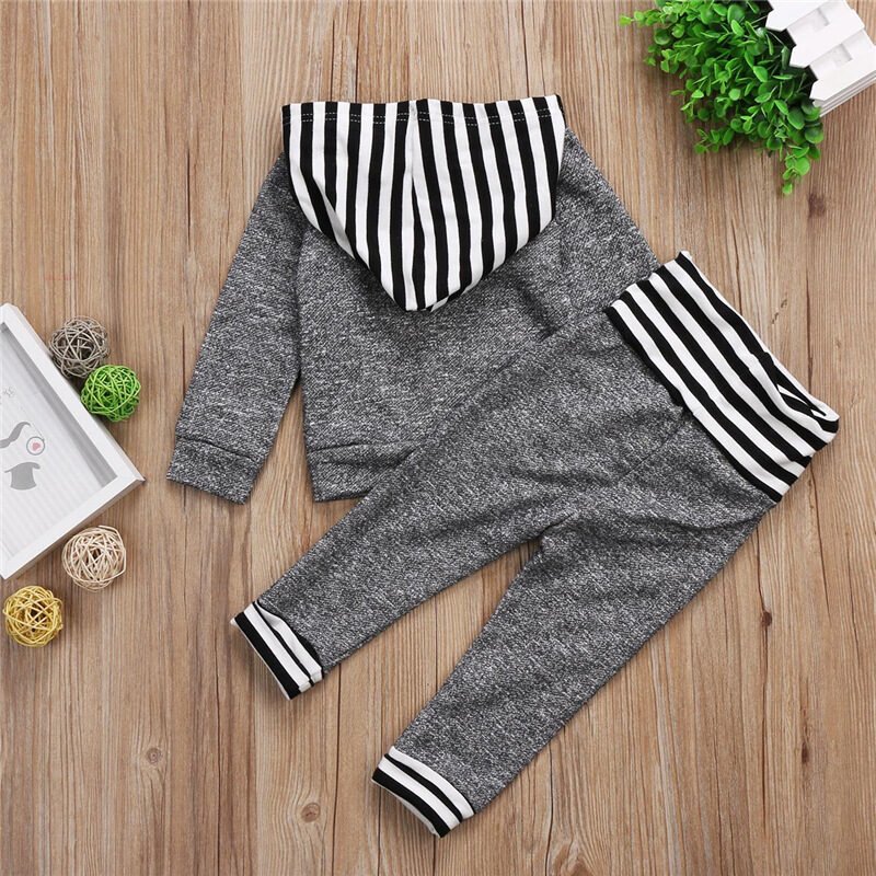 Two-piece dinosaur print hooded suit - Image 2