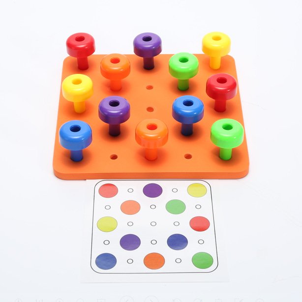Children's Creative Chess Piece Building Block Toy - Image 4