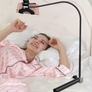 Watch TV bedside phone holder universal clip overshoot support frame