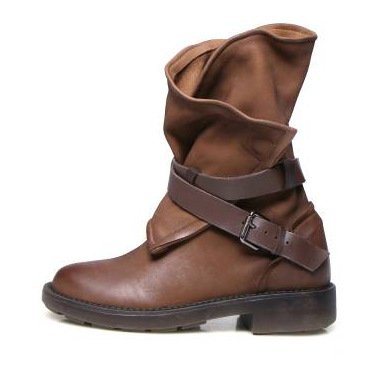 Round toe buckle with square heel - Image 2