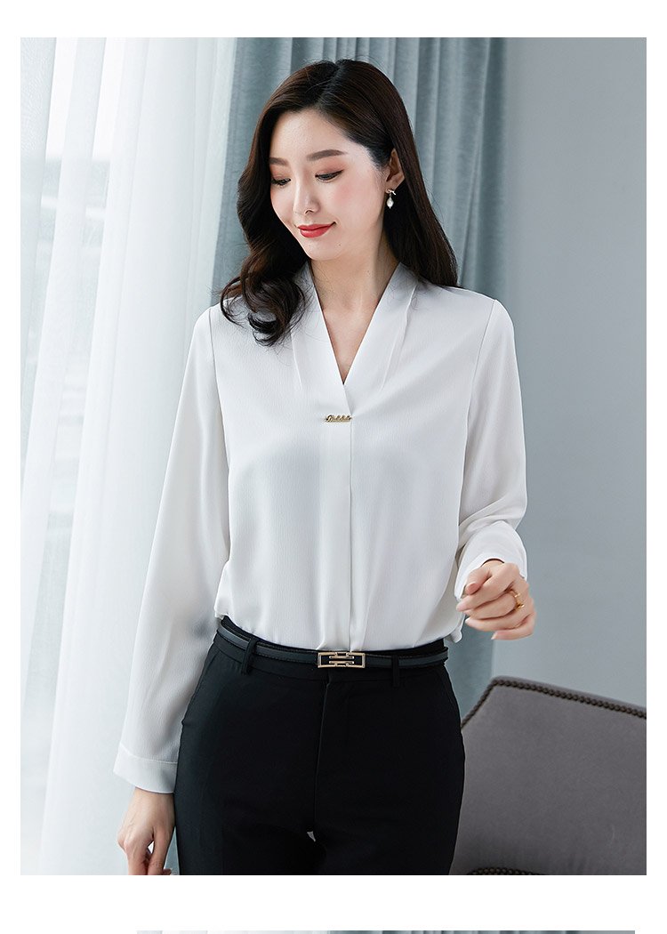 Loose top chiffon shirt - Image 2