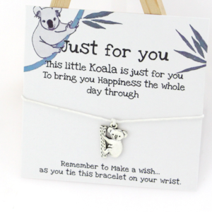 Make a Wish Bracelets Cute Koala Women Men Kids Bracelets