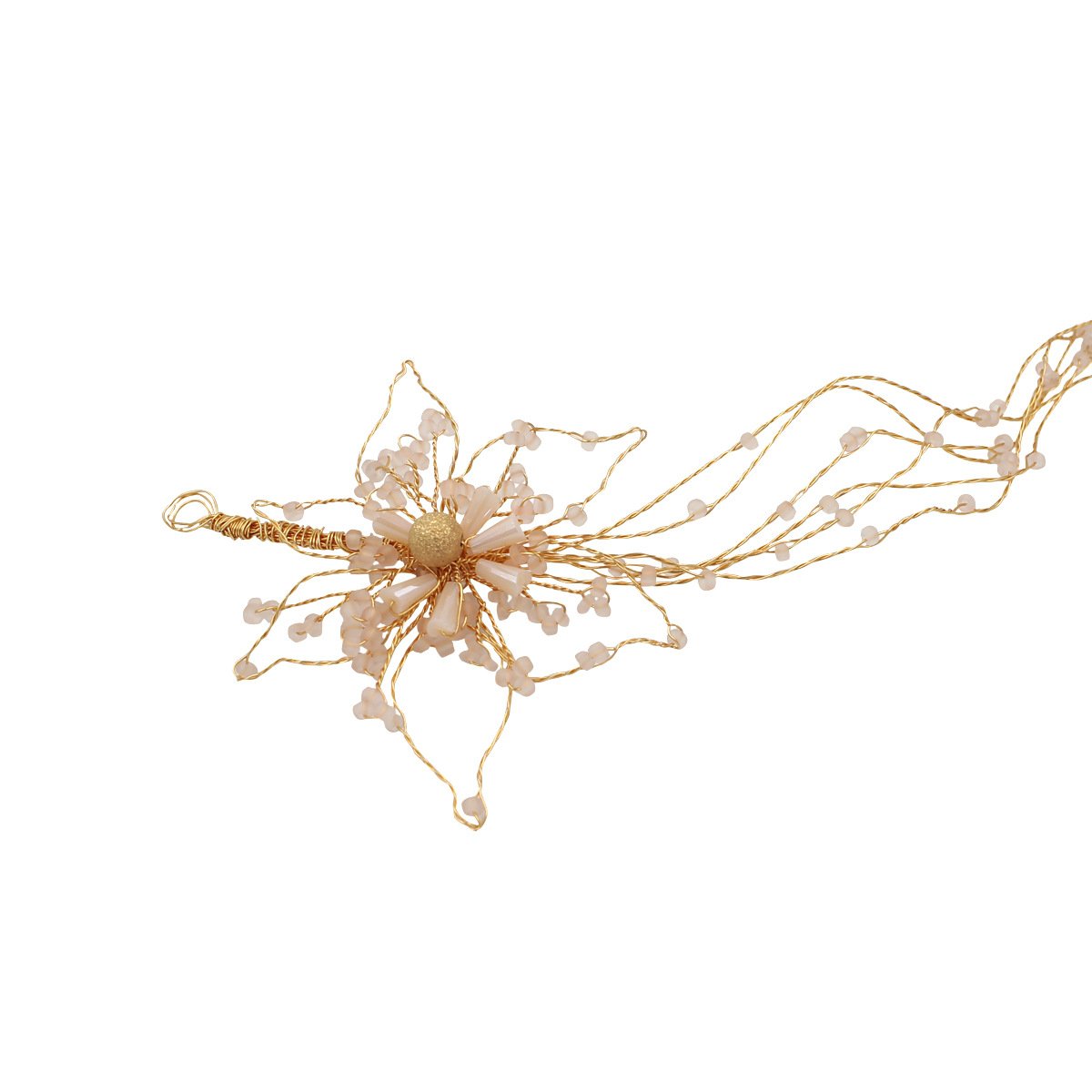 Beaded bridal headband hair accessories - Image 2