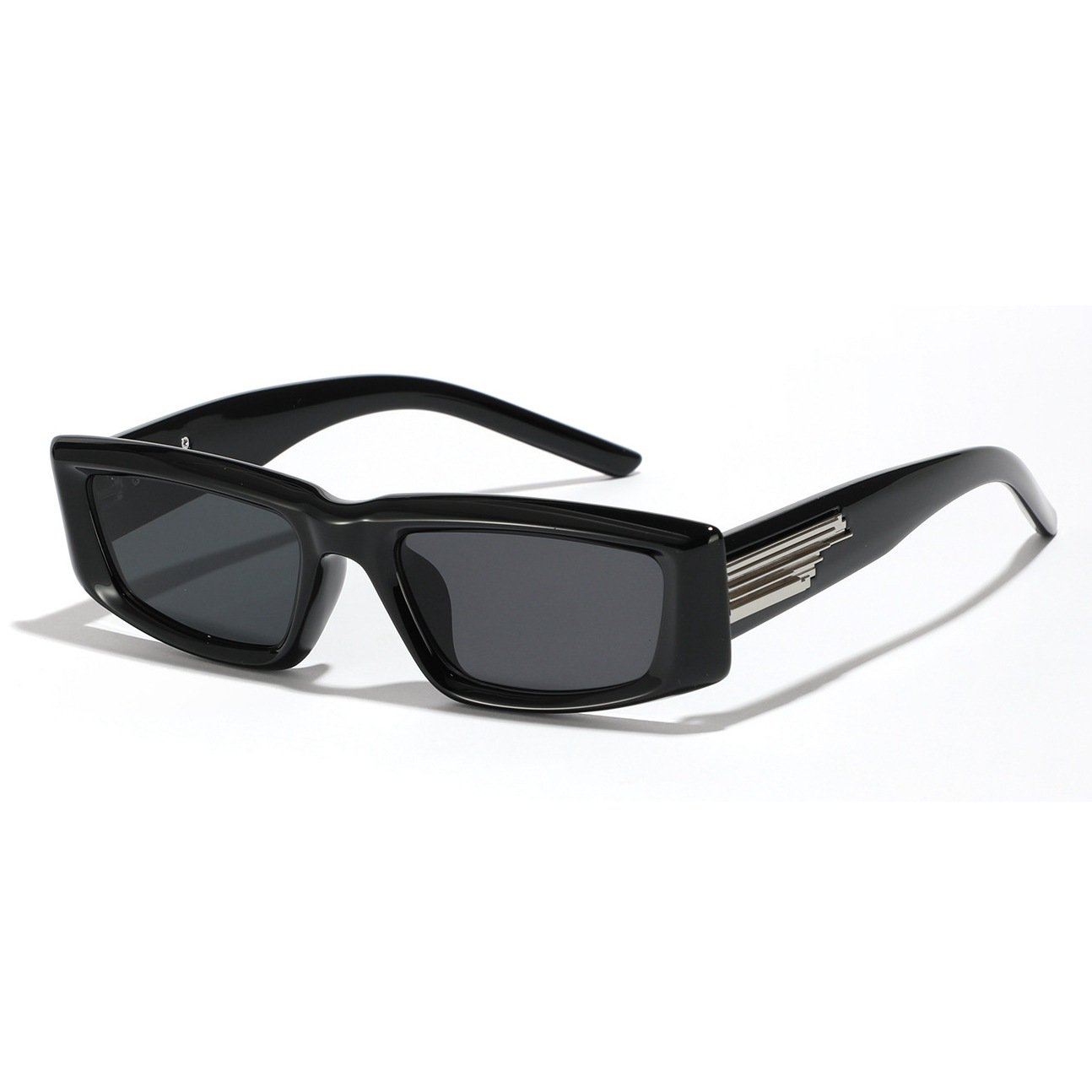 Sunglasses Women's To Make Round Face Thin-looked Black Sun Glasses Advanced Simple - Image 2