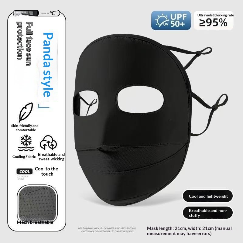 Sun-protective Mask For Women UV-blocking Ice-silk Face Mask - Image 8