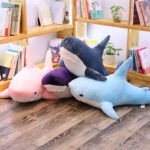 Marine Animal Pillow And Blanket 2-in-1 Dual-use Cushion Plush Toy