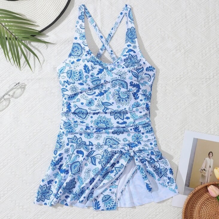 One-piece Sexy Back Cross Bikini Swimsuit - Image 7