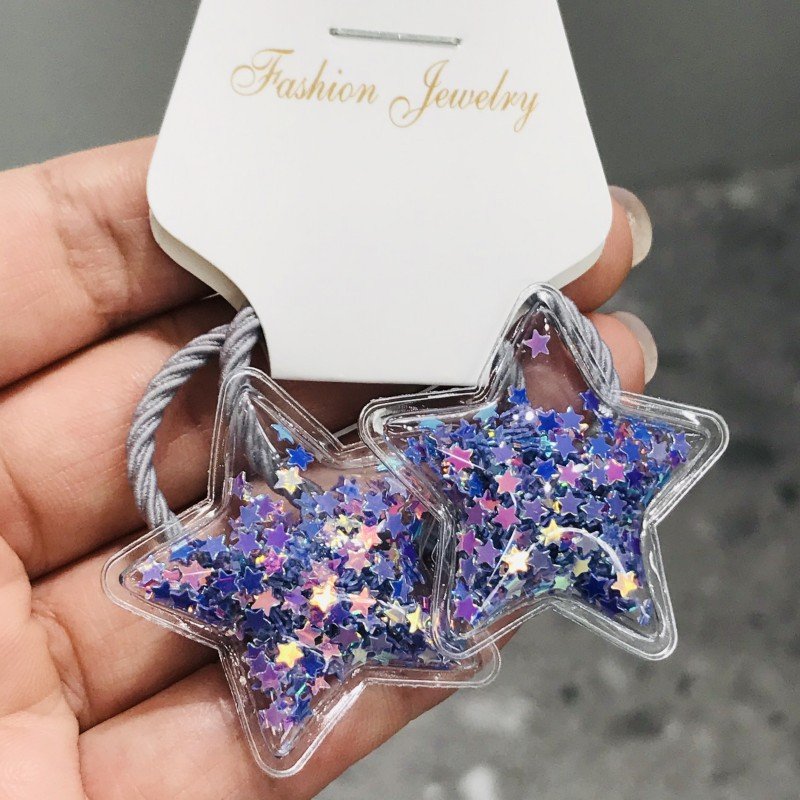 Children Hair Accessories Quicksand Star Shape - Image 5