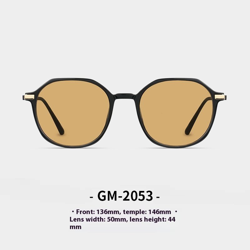 New Same Brown TR90 Sunscreen Sun Shade Sunglasses - Image 7