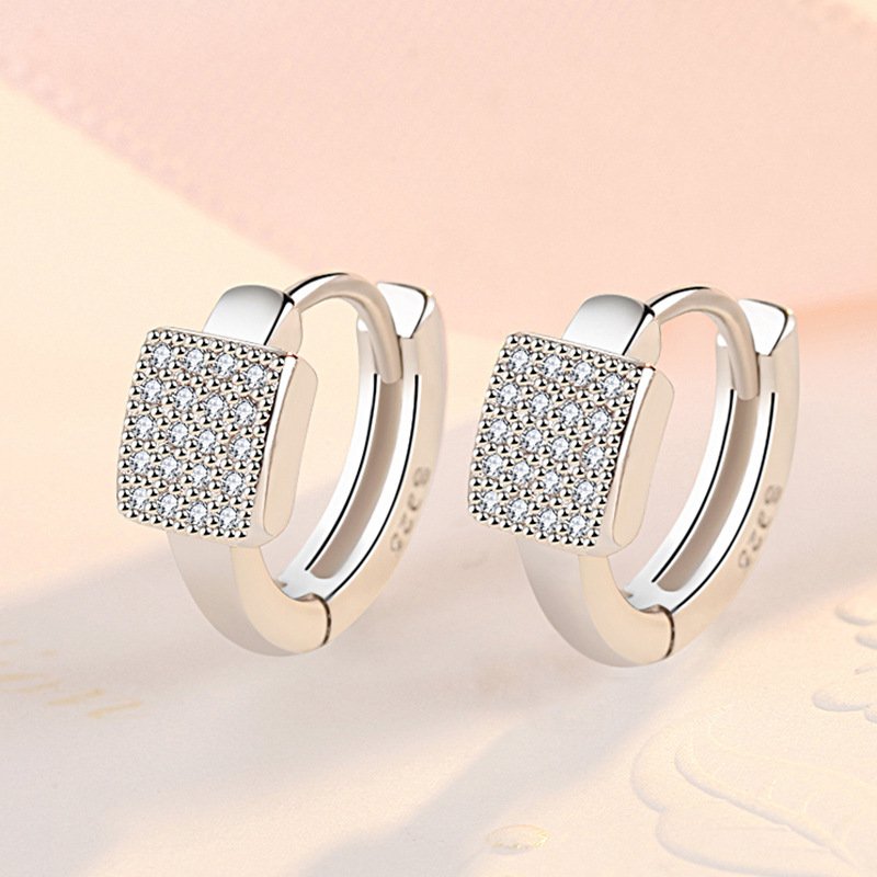 Fashion Korean zircon earrings - Image 2