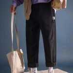 Corduroy warm trousers