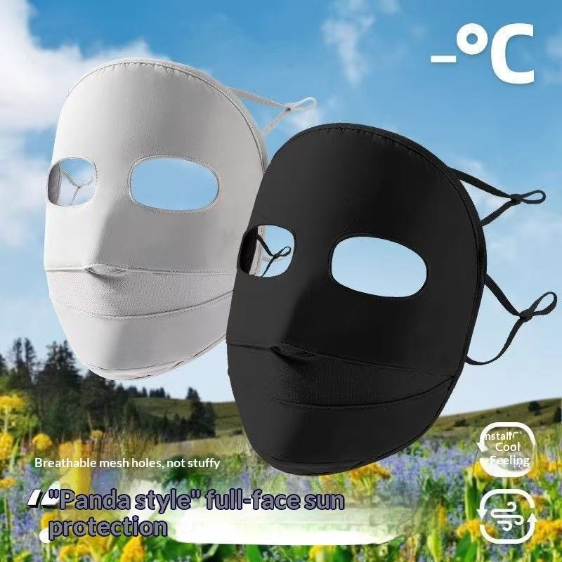 Sun-protective Mask For Women UV-blocking Ice-silk Face Mask - Image 2