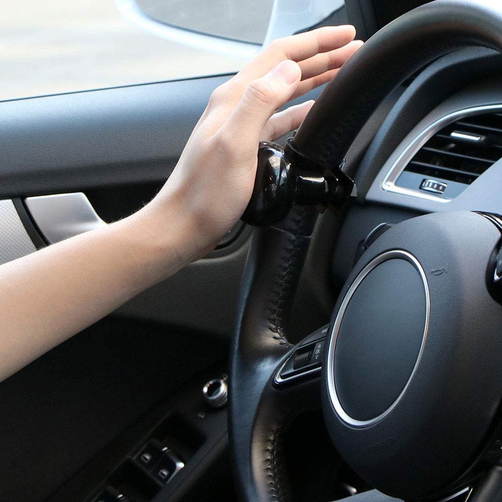 Black steering wheel booster ball booster - Image 2