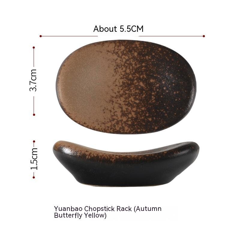 Chopsticks Shelf Ceramic Hotel Table Setting Chopsticks Holding Shelf Chopstick Rest Household Restaurant - Image 4