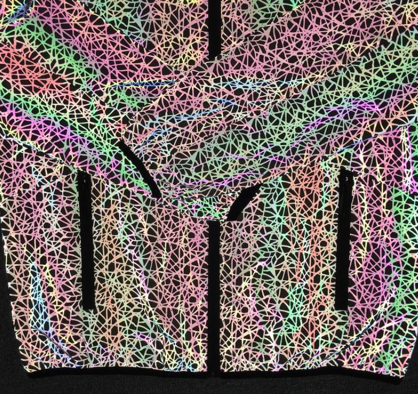 Super colorful chaotic reflective jacket - Image 6