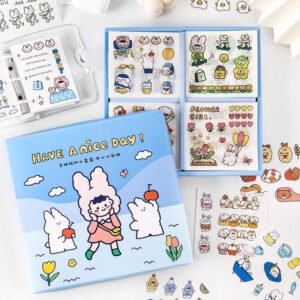 Handbook Sticker Set Handbook  Decorative Small Pattern