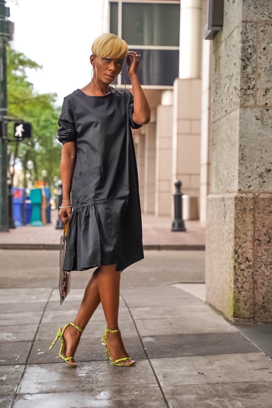European and American lovely loose shirt dress - Image 2