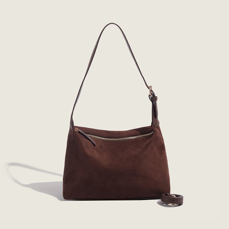 Women's Autumn And Winter New Suede Matte Suede Underarm Bag - Image 5