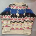 Lady cartoon sweater