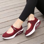 Women's Thick Bottom Mesh Breathable Soft Sole Rocking Shoes