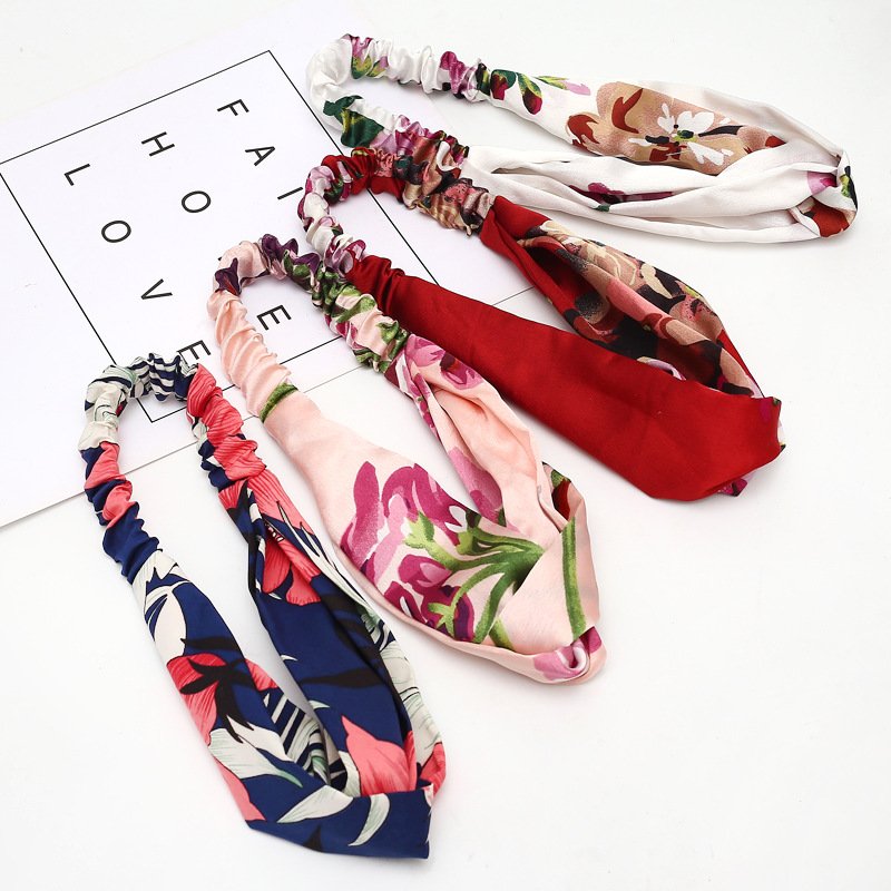 Chiffon silk headband ladies headband - Image 2