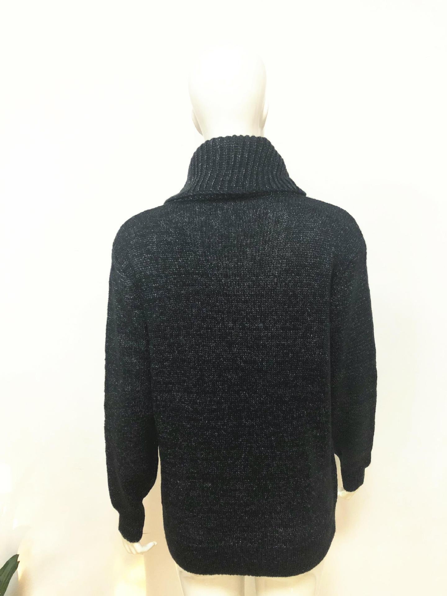 Long Sleeve Turtleneck Pullover - Image 3