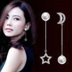 Tassel star earrings ear line female long paragraph simple