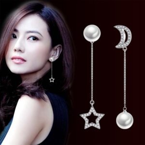 Tassel star earrings ear line female long paragraph simple