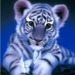 Tiger 5D Diamant BRICOLAGE Peinture Broderie Strass Point De Croix Diamant Peinture Kits DIY Sticker Peinture Craft Home Decor