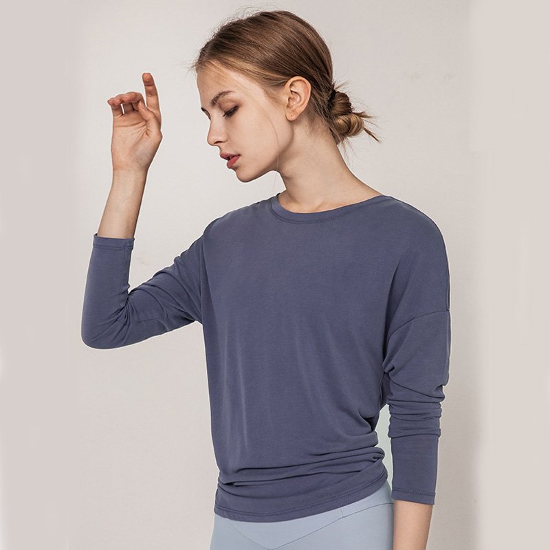 Loose top breathable yoga wear - Image 2