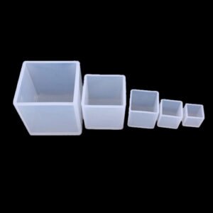 DIY Crystal Glue Cube Silicone Mold