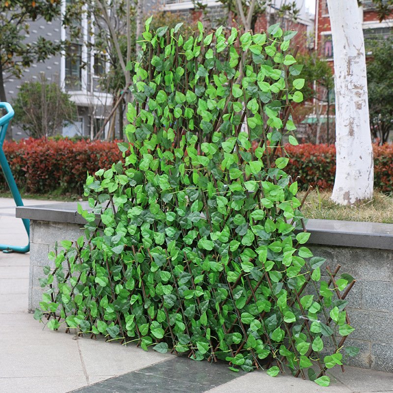 Simulation outdoor wooden fence - Image 2