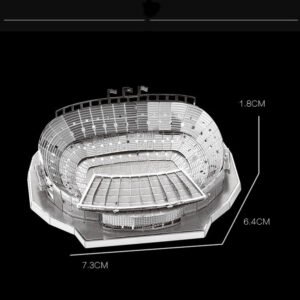 Nou Camp football stadium assembly model