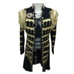 Colonel Progressive Gold Detailed Handmade Military Jacket