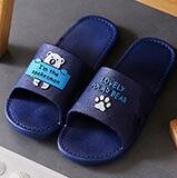 Black bear bathroom bath non-slip slippers - Image 8