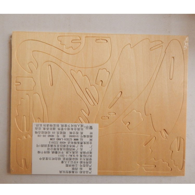 Wooden swan 3D puzzle toy - Image 3