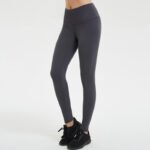 Stretch tight hip pants high waist running sweatpants