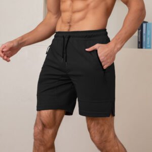 Men's Breathable Quick-drying Outdoor Workout Running Leisure Middle Pants