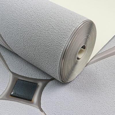Gray diamond-studded deerskin velvet thickened wallpaper - Image 3