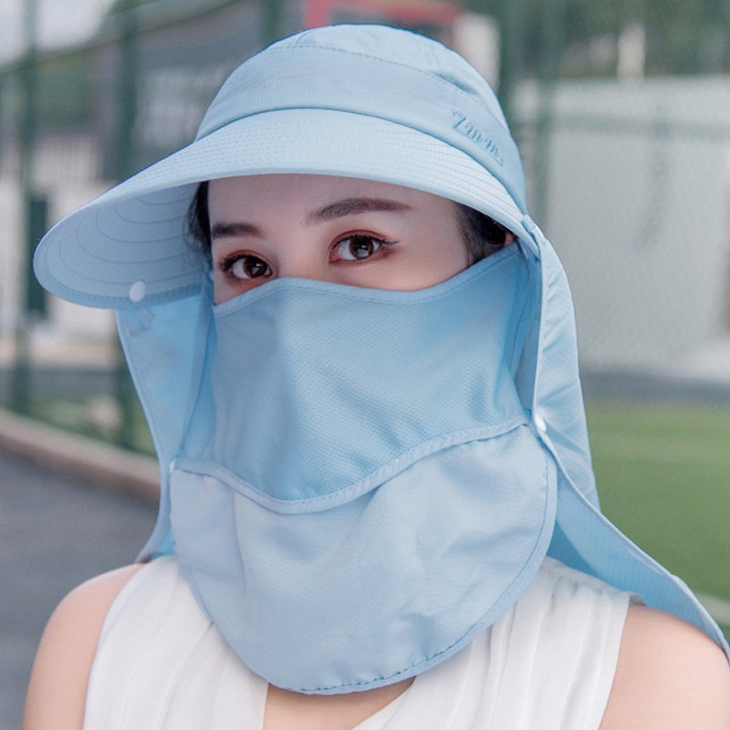 Full sunscreen folding sun hat - Image 2