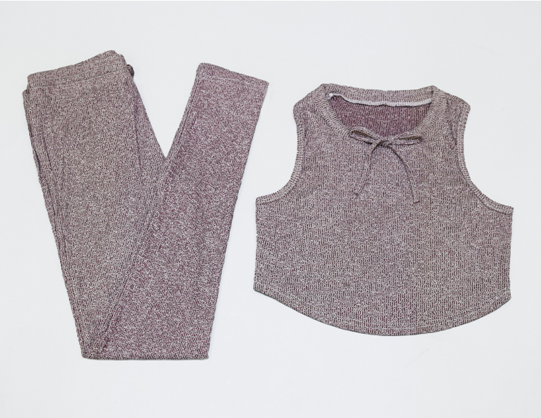 Women's Thread Breathable Slim Casual Sports Fitness Set - Image 15