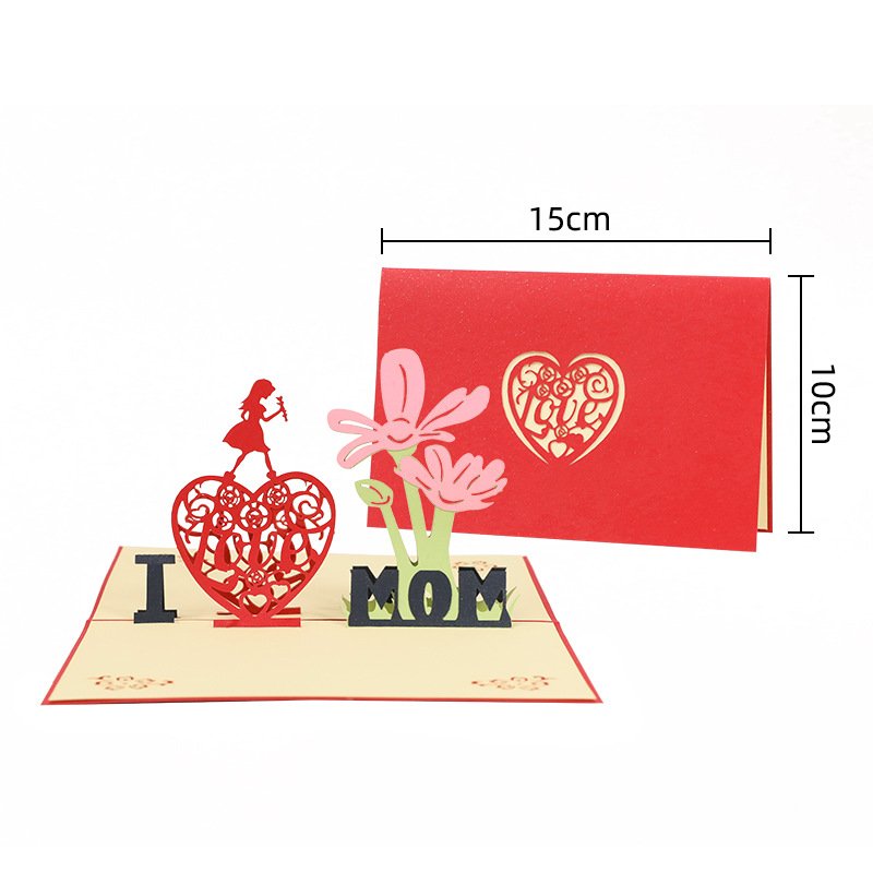 Mother's Day Pop-up Card With Colorful Butterflies - Image 25