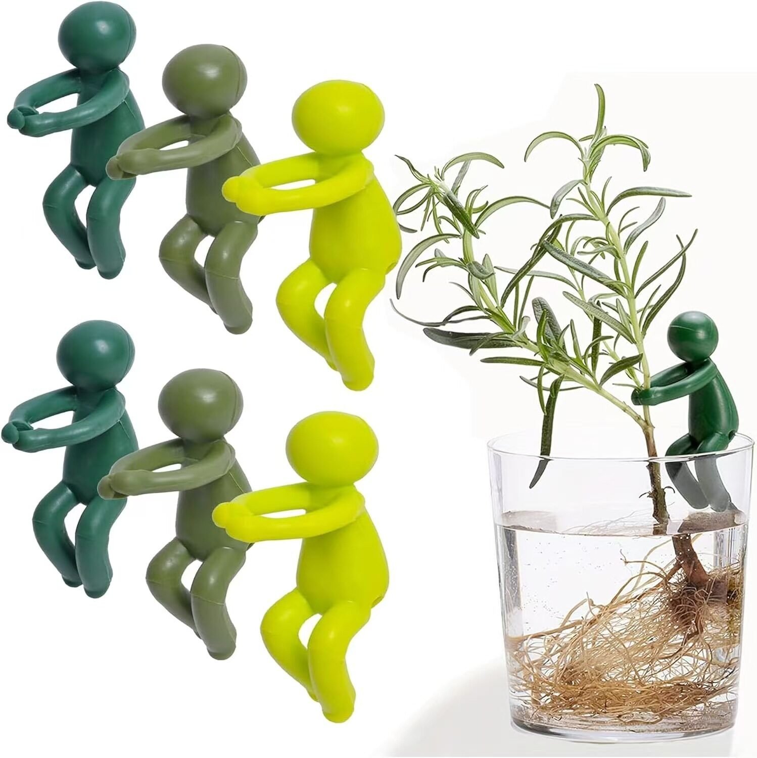 Cross-border Plant Figurine Plastic Decorative Growing Holder - Image 3