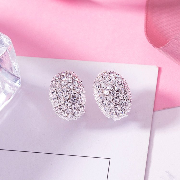 Mori small earrings exquisite temperament sterling silver - Image 3