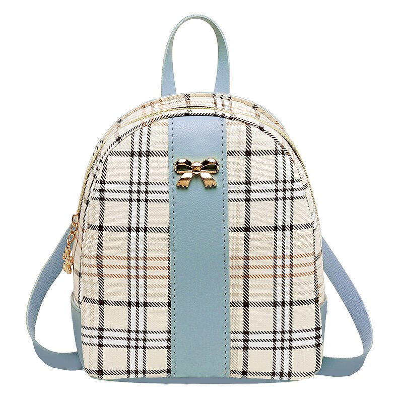 Printed checked bag - Image 7